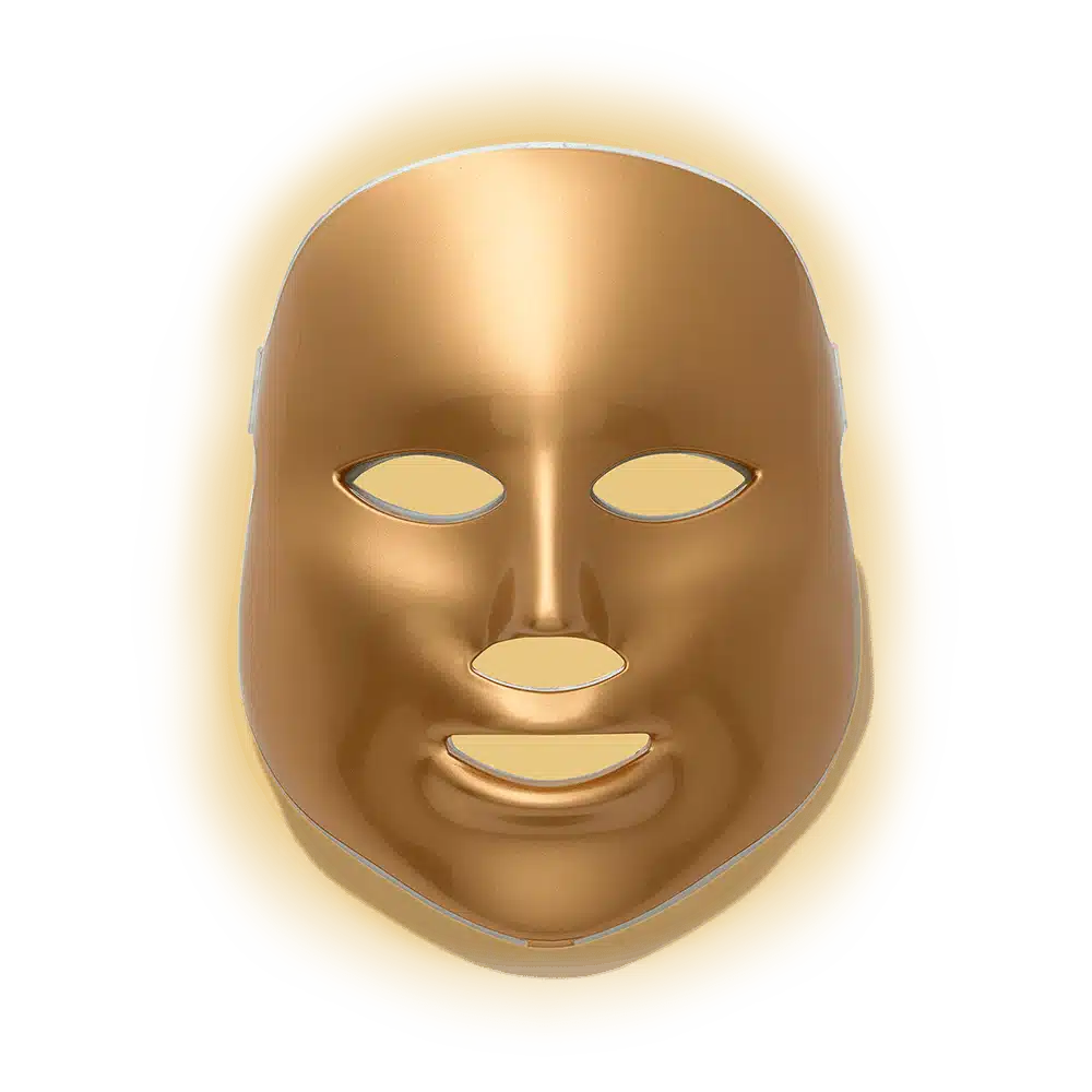 LIGHT-THERAPY GOLDEN FACIAL TREATMENT DEVICE